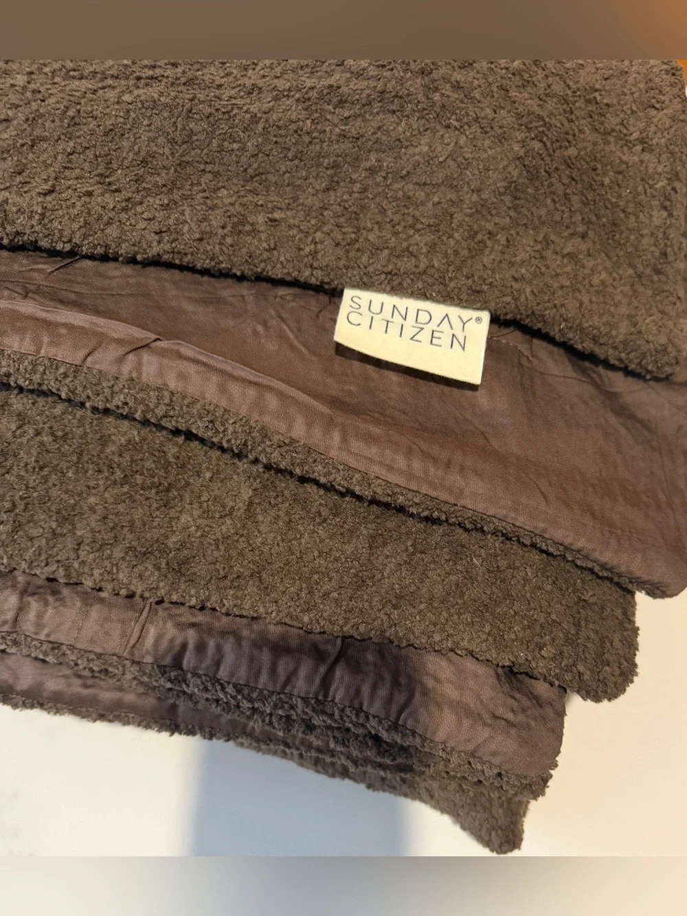 Sunday Citizen Snug Duvet Cover Queen Brown
